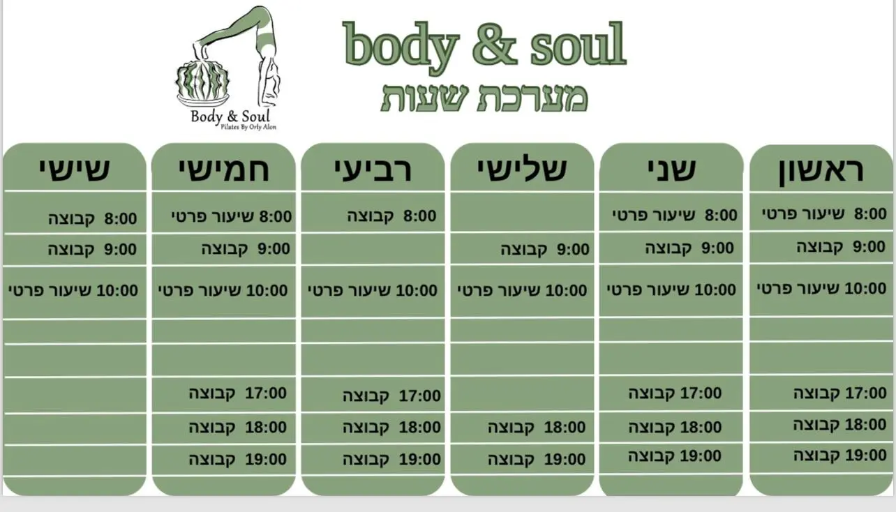 מערכת שיעורי פילאטיס